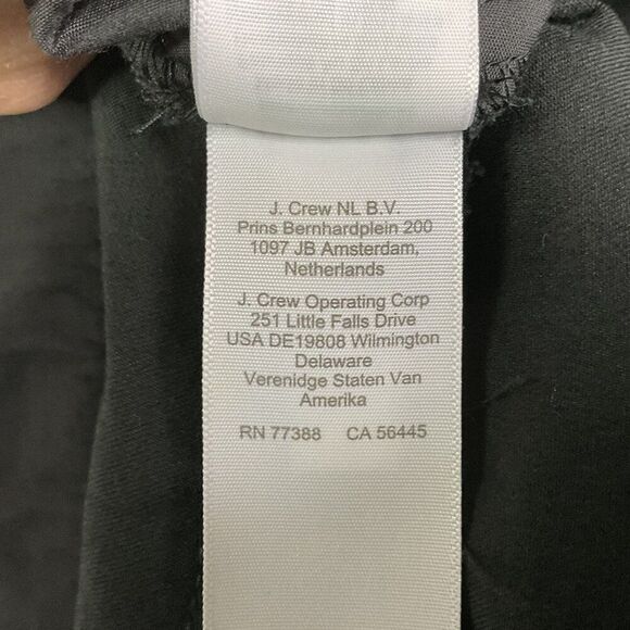 J. Crew Factory Kelsey flare pant, Black, Size 12, cotton/viscose/elastane - Picture 13 of 15